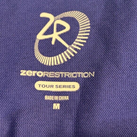 Zero Restriction Tour Series Jacket Women's M Blue Full Zip Lined Windbreaker - Picture 4 of 12